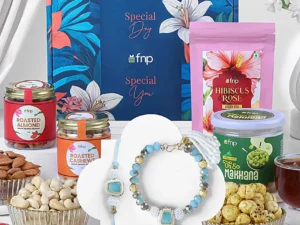 Aqua Rakhi Set
