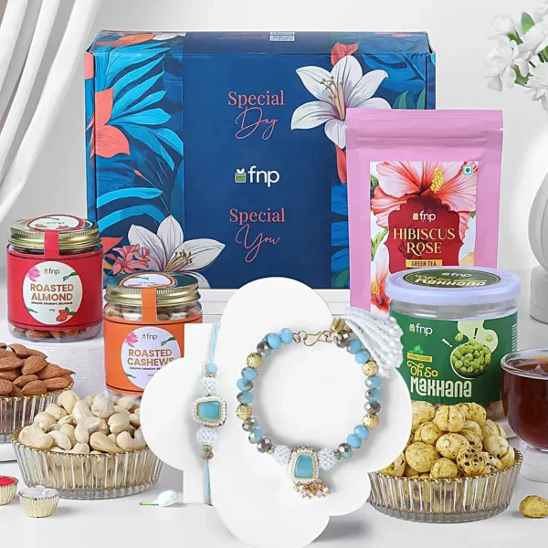 Aqua Rakhi Set