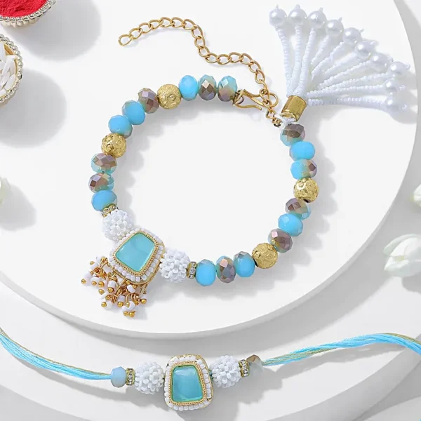 Aqua Rakhi Set - Image 5