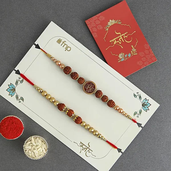 Set of 2 Rakhi Indulgence Gift Hamper - Image 4